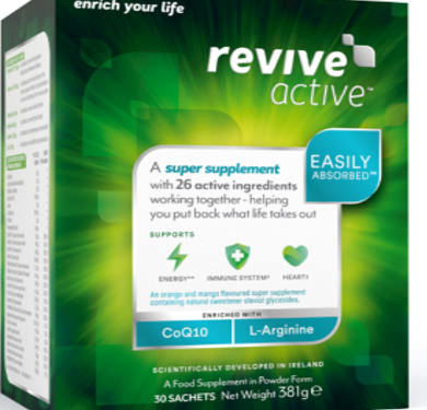Revive Active won the Best Irish Pharmacy Brand category for 2020.