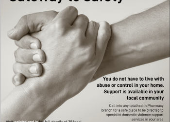 Safe Ireland and totalhealth Pharmacies Join Forces in ‘Gateway to Safety’ Initiative post-lockdown