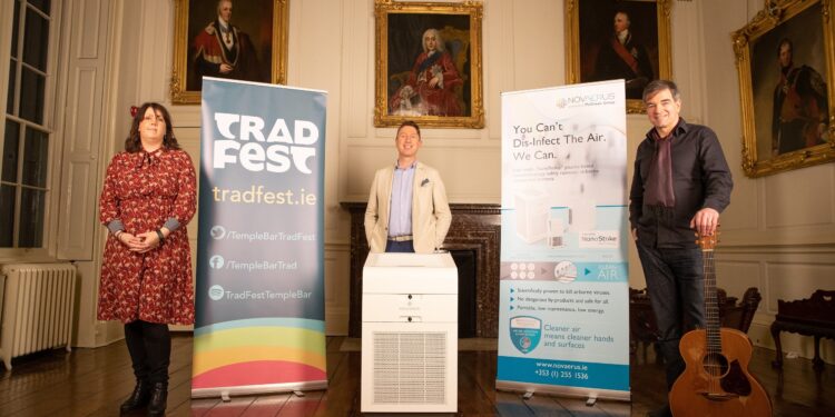 Novaerus At McGreals partner with TradFest as clean air solution for 2021