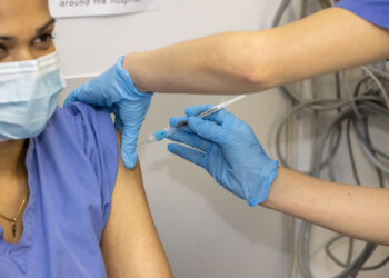 Annie Lynch is the first person to receive the Pfizer BioNTech COVID-19 vaccine in Ireland