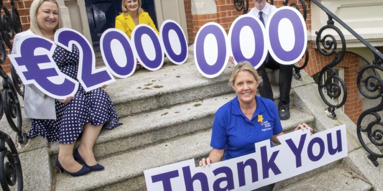 Boots Ireland reach €2 Million Fundraising Milestone or the Irish Cancer Society
