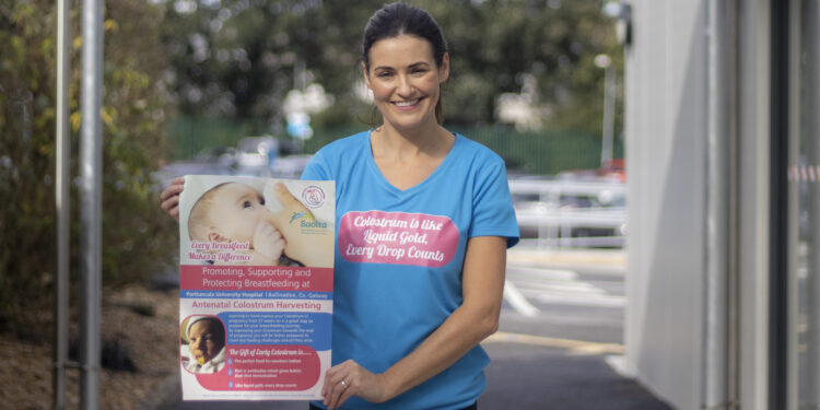Portiuncula University Hospital launches colostrum harvesting packs as part of National Breastfeeding Week