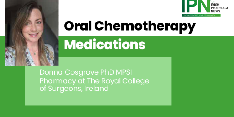 Oral Chemotherapy Medications