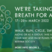 THE ASTHMA SOCIETY CHALLENGES YOU TO ‘TAKE A BREATH’ WITH THEM THIS ST PATRICK’S WEEKEND 17-20TH MARCH