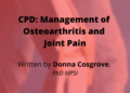 Osteoarthritis and Joint Pain