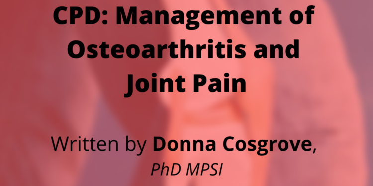 Osteoarthritis and Joint Pain