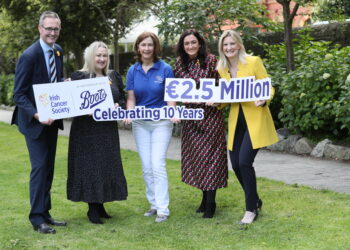 Boots Ireland and The Irish Cancer Society Celebrate €2.5 Million Raised Over 10 Year Partnership