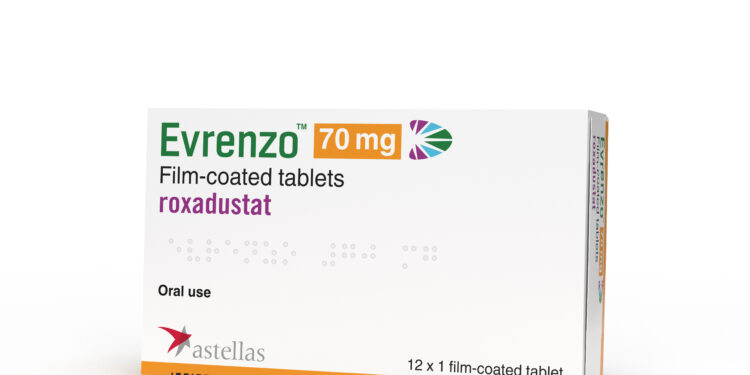 stellas’ EVRENZO▼™ (roxadustat) to be reimbursed under the High Tech Drugs Scheme in Ireland For Adults With Symptomatic Anaemia Associated With Chronic Kidney Disease (CKD)