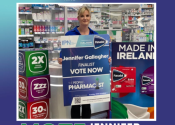 Jennifer Gallagher of Kildare Pharmacy was nominated a lot because she was critical in helping to recently save a patients’ life.