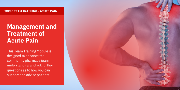 TOPIC TEAM TRAINING – ACUTE PAIN