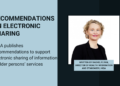 Recommendations on Electronic Sharing