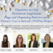 Disparities in Oral Nutritional Supplement Usage and Dispensing Patterns across Primary Care in Ireland: ONSPres Project