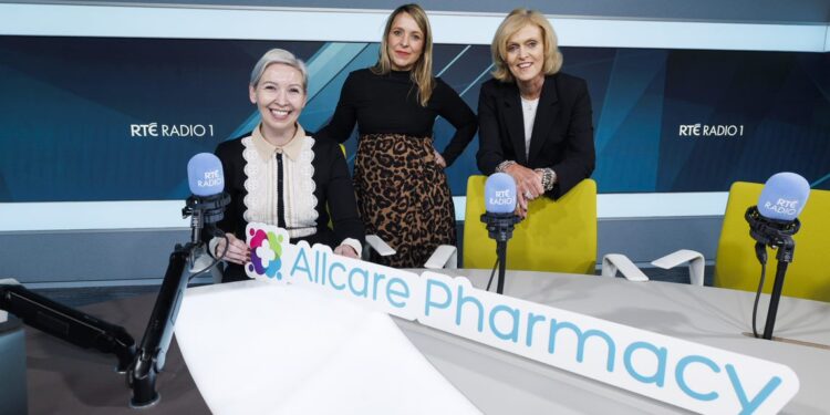 RTÉ Media Sales has announced Allcare Pharmacy as the new sponsor of Today with Claire Byrne, RTÉ Radio 1, Monday – Friday, 10am-12pm