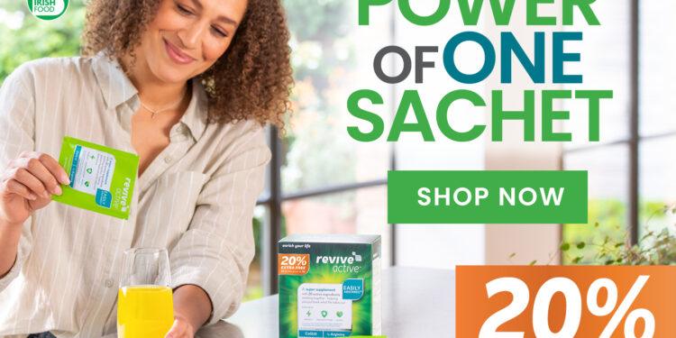 Did You Know, on Average in Ireland a Sachet of Revive Active is Consumed Every 2.7 Seconds*.