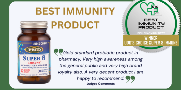 Best Immunity Product – Udo’s ChoiceSuper 8 Immune