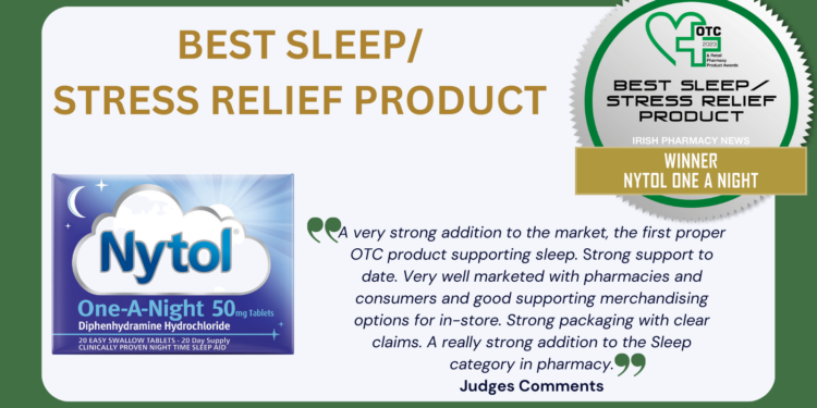 Best Sleep/Stress Relief product – Nytol One-A-Night