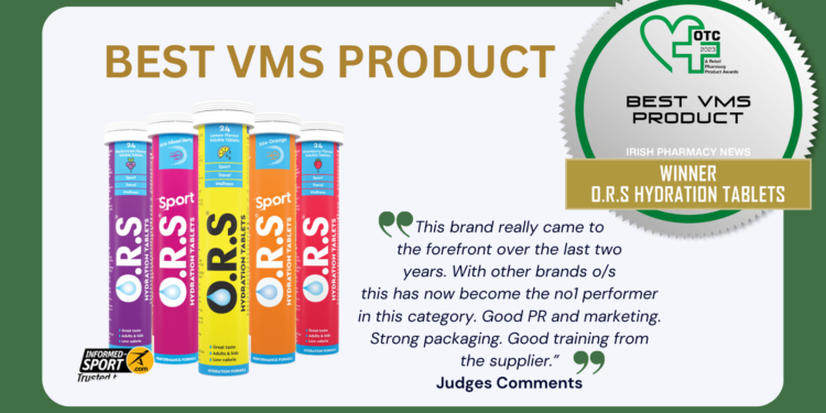 Best VMS Product – O.R.S Hydration Tablets
