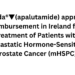 Erleada®▼(apalutamide) approved for reimbursement in Ireland for the Treatment of Patients with Metastatic Hormone-Sensitive Prostate Cancer (mHSPC)
