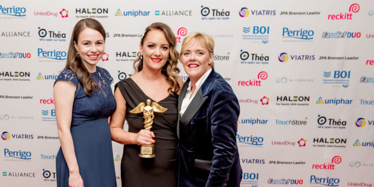 North Road Pharmacy in Drogheda celebrated winning the Haleon Self-Care Award 2023