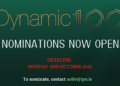 Nominations are now open for the Dynamic 100 2023