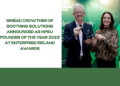 Sinéad Crowther of Soothing Solutions announced as HPSU ‘Founder of the Year 2023’ at Enterprise Ireland awards