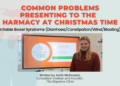 Common Problems Presenting to the Pharmacy at Christmas Time