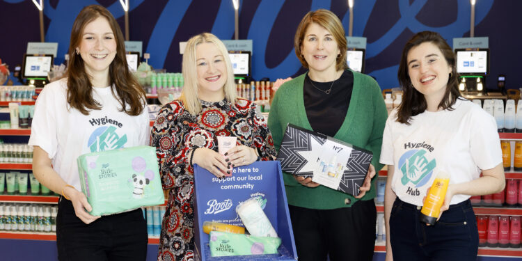 Boots Ireland will match donations made to Hygiene Hub throughout February to help those living in poverty across Ireland.
