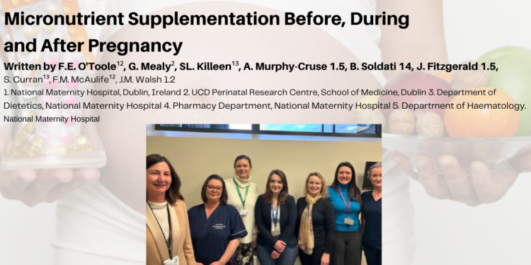Micronutrient Supplementation Before, During and After Pregnancy