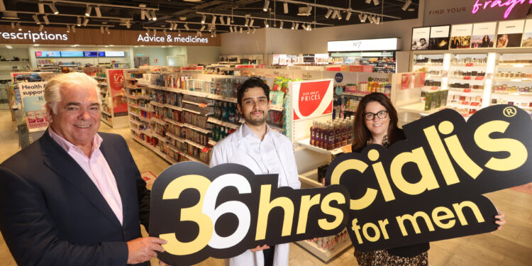 Cialis for men® Now Available Over the Counter in Irish Pharmacies